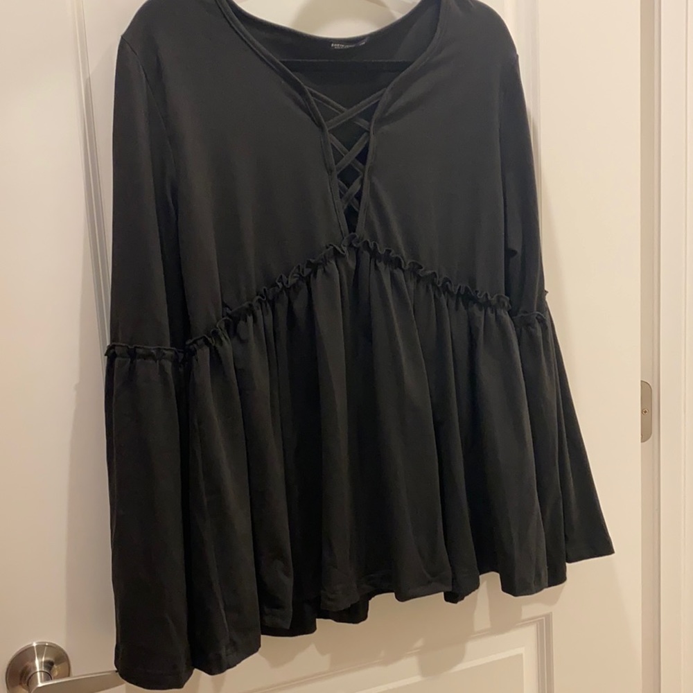 2XL long sleeve Black